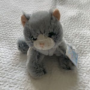 NWT Webkinz Silversoft Cat